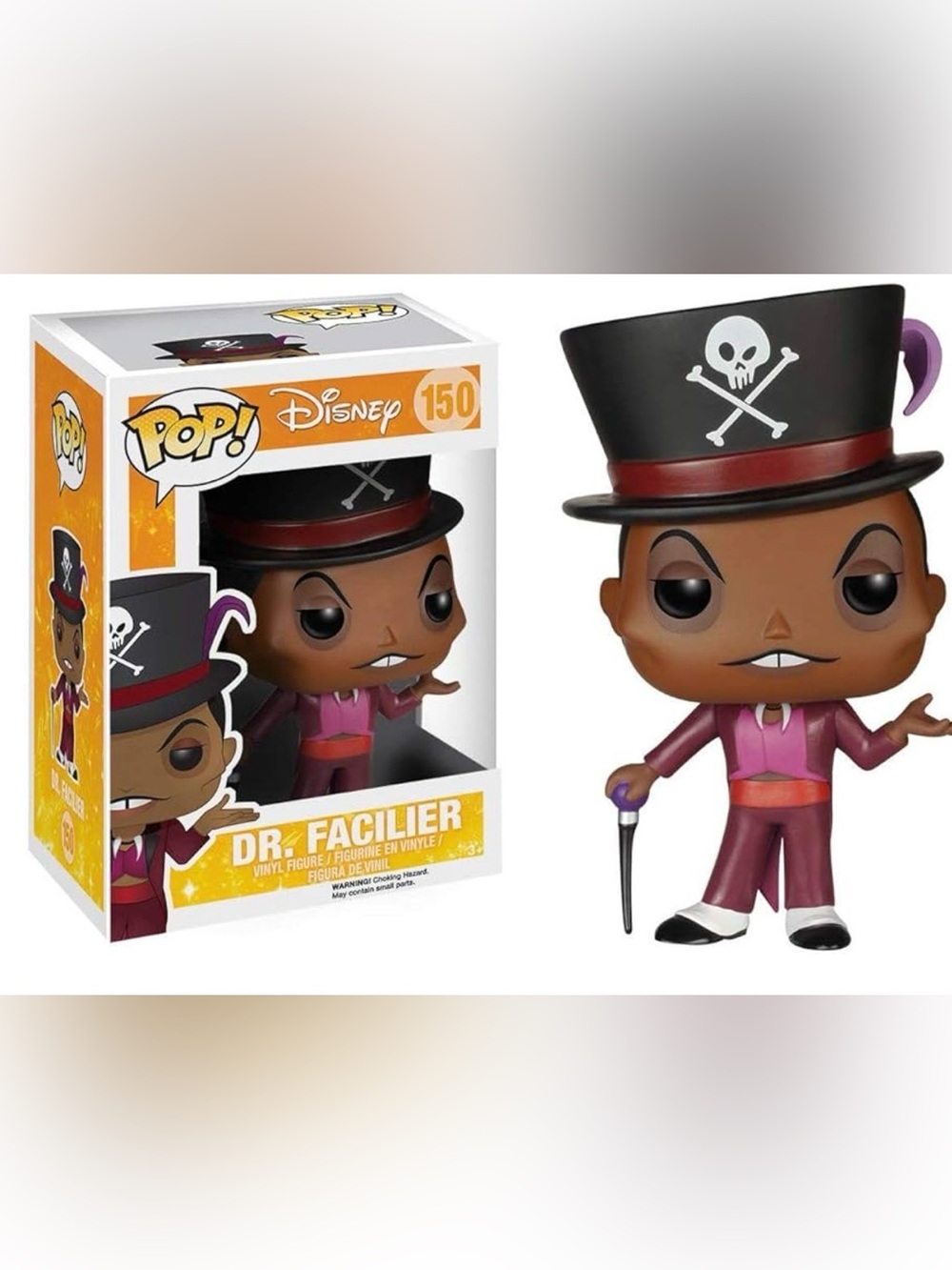 Funko Pop Disney Villains Dr. Facilier Vinyl Figure #150 Princess & The Frog